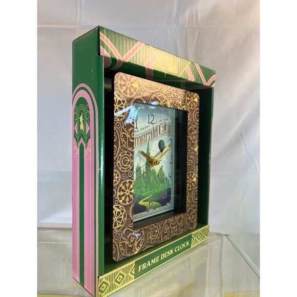 NEW Wicked Emerald City frame desk clock Wizard of Oz musical Broadway - Picture 5 of 8